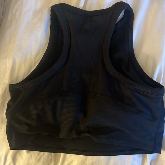 Lululemon high neck bra ribbed - Picture 3 of 3